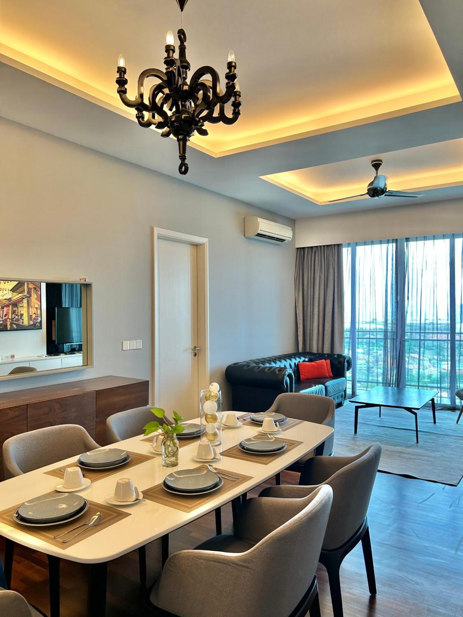 Luxury 3Br Penthouse I The Shore Hotel & Residence I Seaview I Poolview I 6-9Pax 豪华3房顶层公寓 Melaka Zewnętrze zdjęcie
